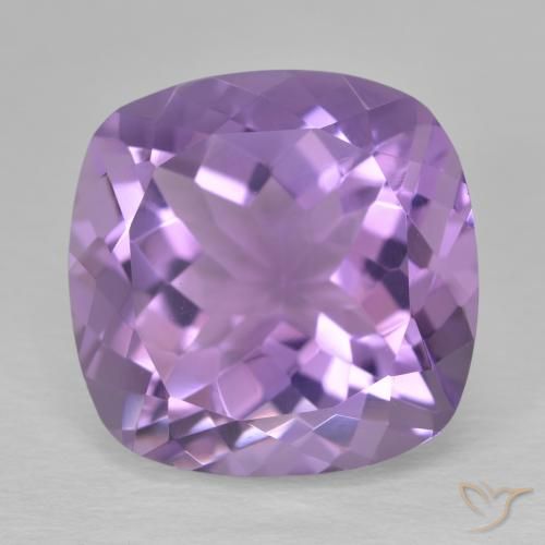 12.86ct 자연스러운 아이리스 바이올렛 자수정, 방석, VVS-VS