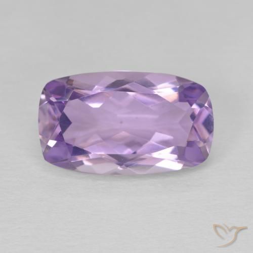 5.56ct 자연스러운 딥 바이올렛 자수정, 방석, VVS