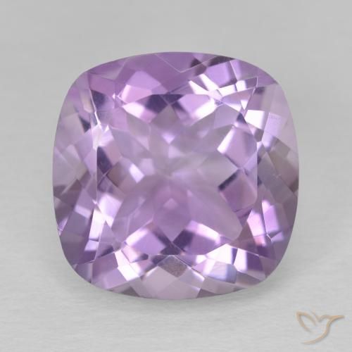 11.54ct 자연스러운 미디엄 바이올렛 자수정, 방석, VVS