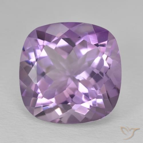 12.55ct 자연스러운 딥 바이올렛 자수정, 방석, VVS