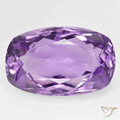 32.52ct 자연스러운 비비드 바이올렛 자수정, 방석, VVS-VS