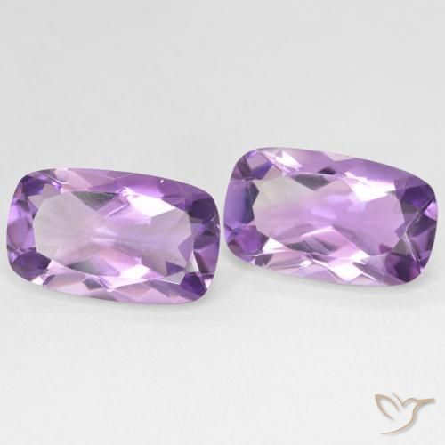 10.79캐럿 천연 Medium Light Purplish-Violet 자수정 보석, 방석, VS