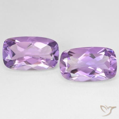 10.83ctw 자연스러운 Medium Light Purplish-Violet 자수정, 방석, VS