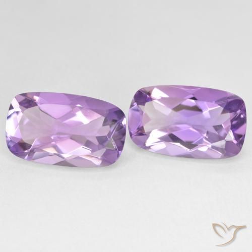 10.83캐럿 천연 Medium Light Purplish-Violet 자수정 보석, 방석, VS