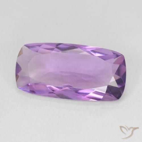 5.82캐럿 천연 Medium Light Purplish-Violet 자수정, 방석, VS