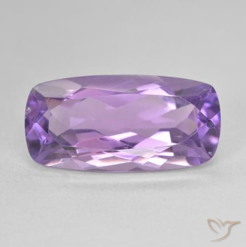 8.04ct 자연스러운 미디엄 바이올렛 자수정, 방석, VVS-VS