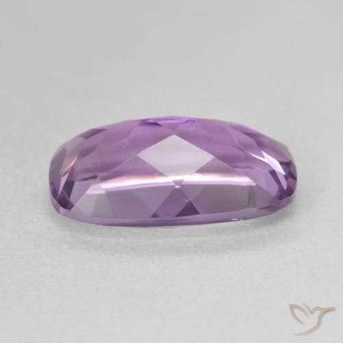 5.54캐럿 천연 Medium Light Purplish-Violet 자수정, 방석, VVS-VS