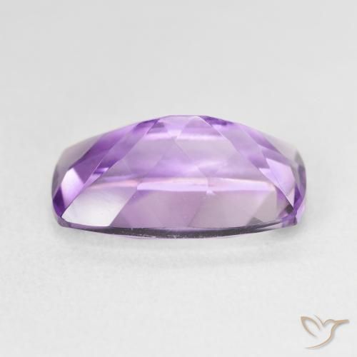 5.98캐럿 천연 Medium Light Purplish-Violet 자수정, 방석, VVS