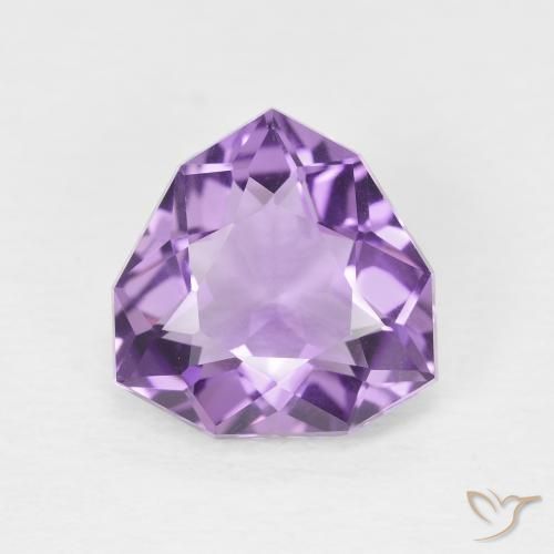 3.06ct 자연스러운 딥 바이올렛 자수정, 일조, VVS-VS