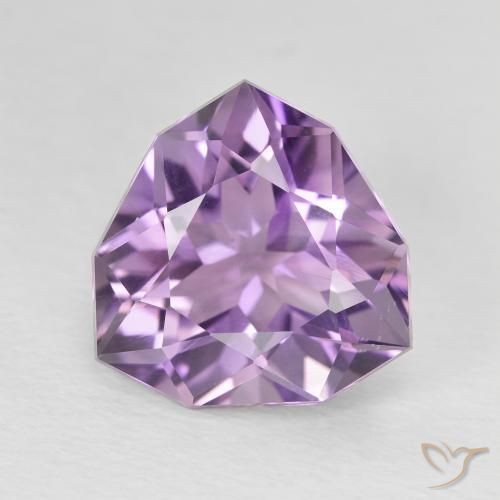 4.70ct 자연스러운 미디엄 바이올렛 자수정, 일조, VS-SI