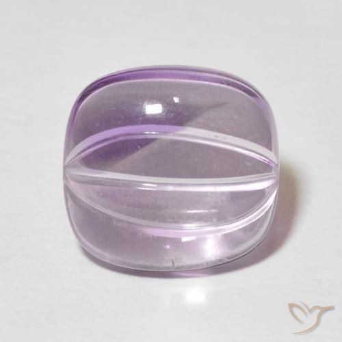5.71ct 자연스러운 미디엄 바이올렛 자수정, 팬시한, 투명한