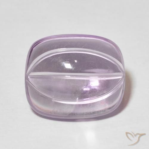 7.65ct 자연스러운 라이트 바이올렛 자수정, 팬시한, 투명한