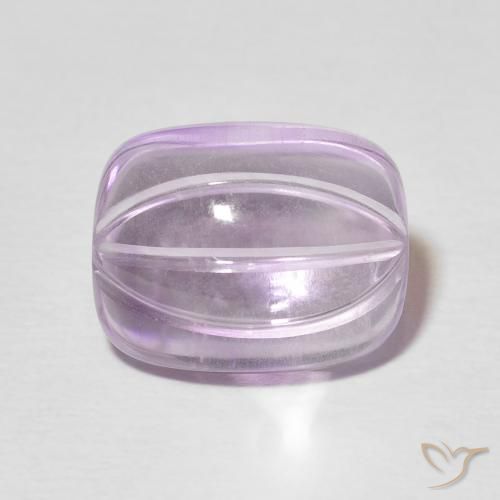 5.61ct 자연스러운 라이트 바이올렛 자수정, 팬시한, 투명한