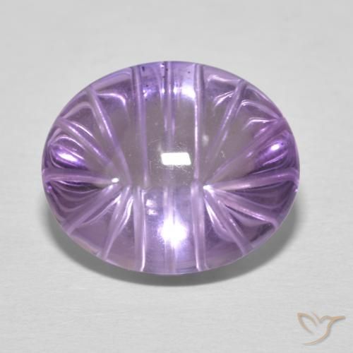 8.79ct 자연스러운 아이리스 바이올렛 자수정, 타원형, 투명한