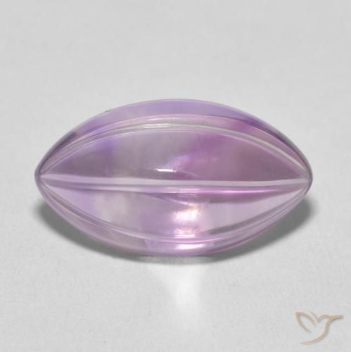 7.31ct 자연스러운 미디엄 바이올렛 자수정, 보석, 투명한