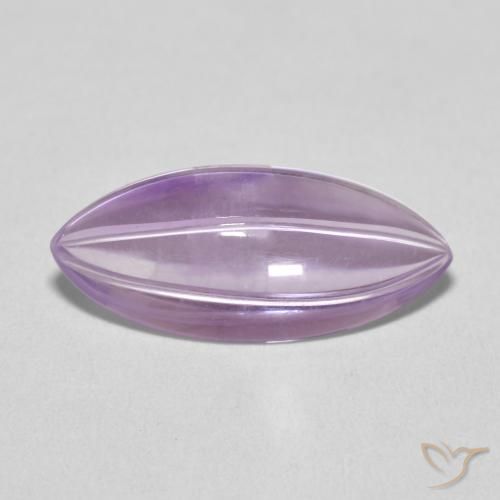 6.01ct 자연스러운 미디엄 핑크 바이올렛 자수정, 보석, 투명한