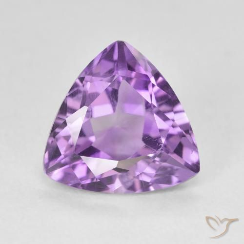 2.94ct 자연스러운 보라색 보라색 자수정, 일조, VS