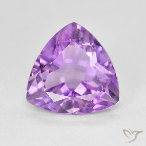 3.06ct 자연스러운 미디엄 바이올렛 자수정, 일조, VS