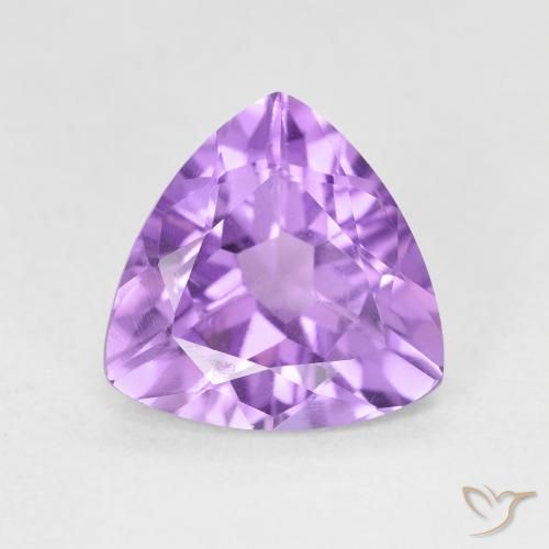 2.62ct 자연스러운 분홍빛이 도는 보라색 자수정, 일조, VS