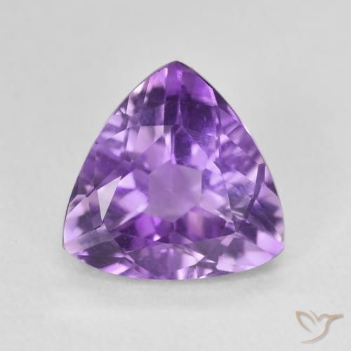 2.73ct 자연스러운 딥 바이올렛 자수정, 일조, VVS-VS