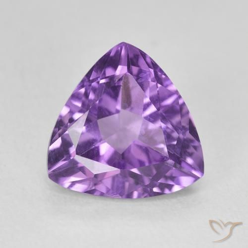 2.86ct 자연스러운 딥 바이올렛 자수정, 일조, VVS-VS