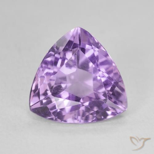 2.86ct 자연스러운 미디엄 바이올렛 자수정, 일조, VVS-VS