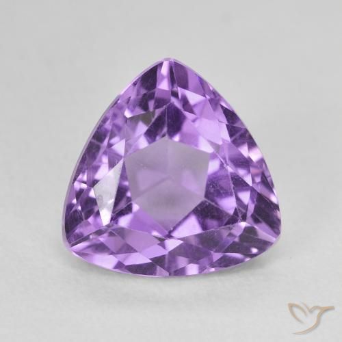 3.16ct 자연스러운 딥 바이올렛 자수정, 일조, VVS-VS