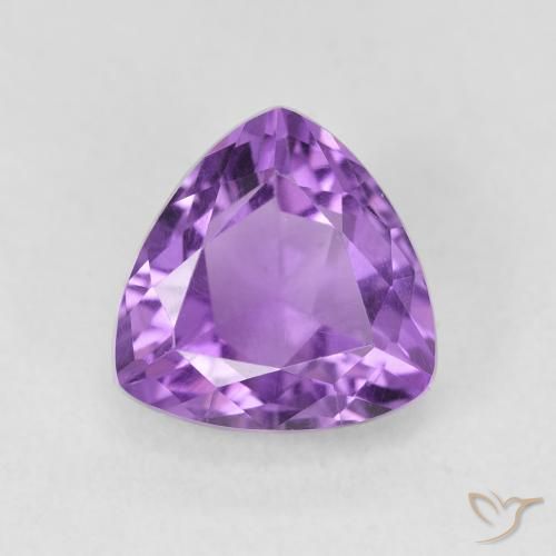 2.70ct 자연스러운 인텐스 바이올렛 자수정, 일조, VVS-VS