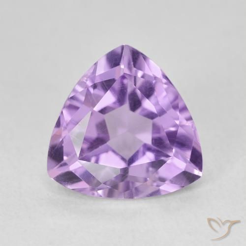 2.97ct 자연스러운 비비드 바이올렛 자수정, 일조, VVS-VS