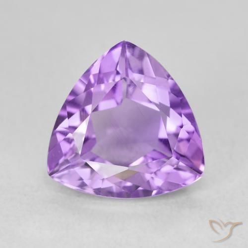 3.11ct 자연스러운 보라색 보라색 자수정, 일조, VVS-VS