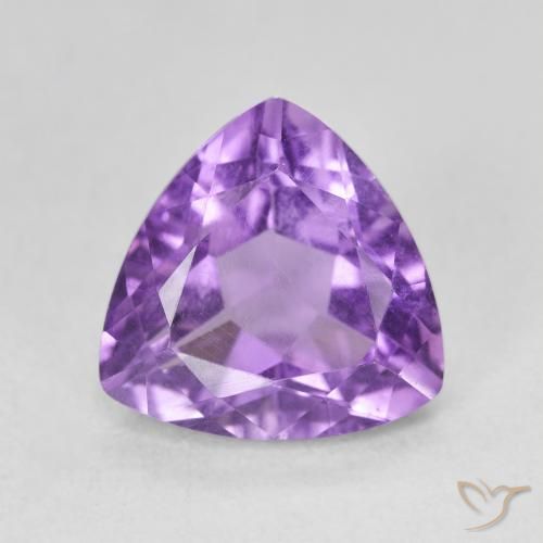 2.99ct 자연스러운 딥 아이리스 바이올렛 자수정, 일조, VVS