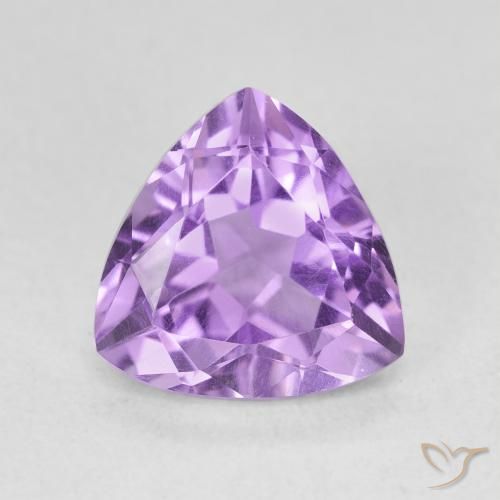 2.90ct 자연스러운 미디엄 바이올렛 자수정, 일조, VVS