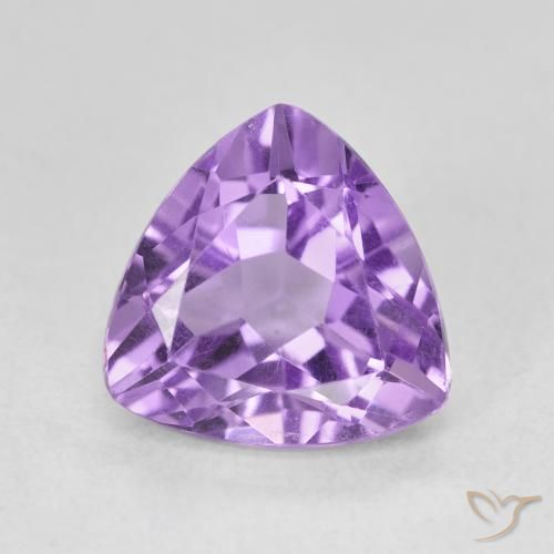 3.03ct 자연스러운 딥 바이올렛 자수정, 일조, VVS