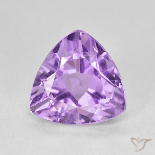 2.82ct 자연스러운 미디엄 바이올렛 자수정, 일조, VVS