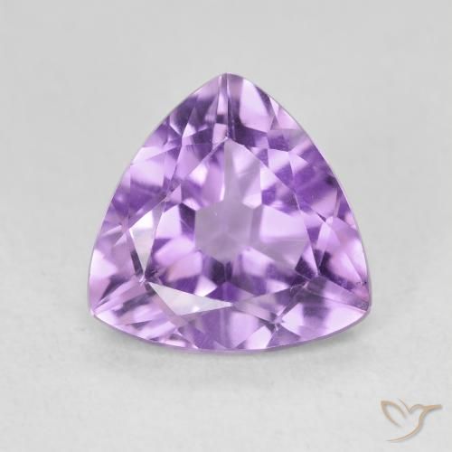 2.83ct 자연스러운 분홍빛이 도는 보라색 자수정, 일조, VVS