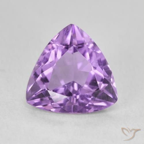 2.84ct 자연스러운 딥 바이올렛 자수정, 일조, VVS