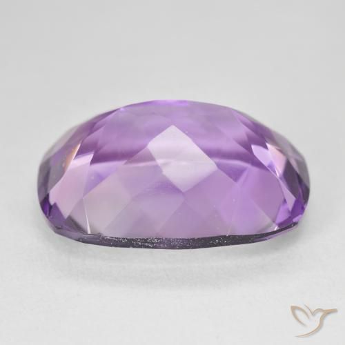18.33캐럿 천연 Medium Light Purplish-Violet 자수정, 방석, VVS