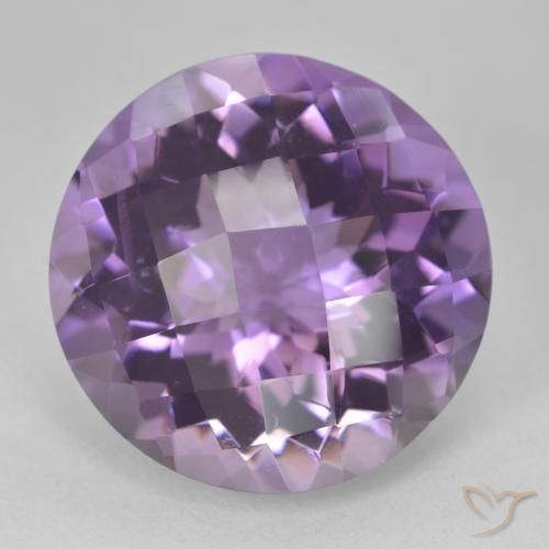 18.67ct 자연스러운 보라색 보라색 자수정, 둥근, VVS-VS