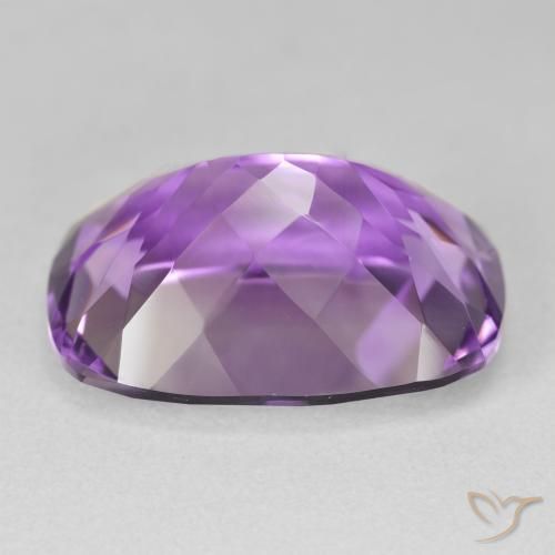18.40캐럿 천연 Medium Light-Violet 자수정, 방석, VVS-VS