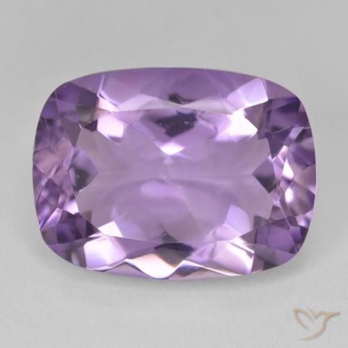 16.34ct 자연스러운 딥 아이리스 바이올렛 자수정, 방석, VVS