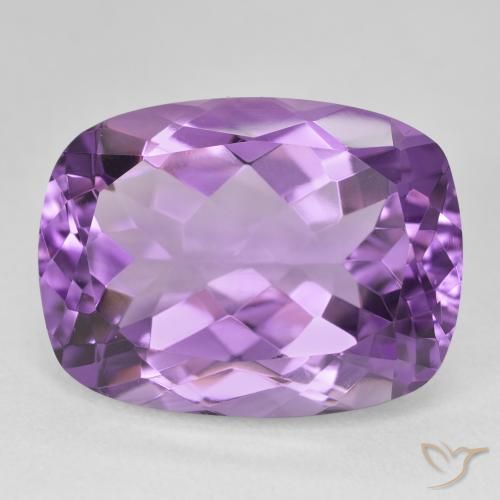 18.82ct 자연스러운 Medium Dark-Violet 자수정, 방석, VVS