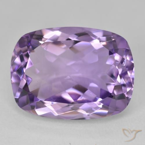 19.17ct 자연스러운 딥 바이올렛 자수정, 방석, VVS