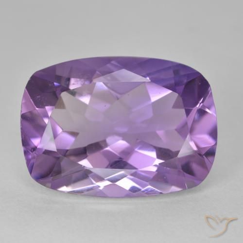 12.04ct 자연스러운 딥 바이올렛 자수정, 방석, VVS
