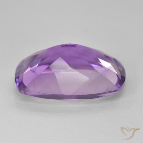 11.39캐럿 천연 Medium Light Purplish-Violet 자수정, 방석, VVS
