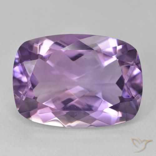 12.61ct 자연스러운 보라색 보라색 자수정, 방석, VVS