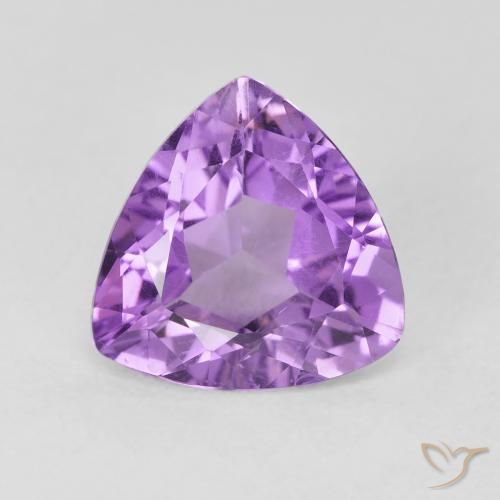 2.78ct 자연스러운 분홍빛이 도는 보라색 자수정, 일조, VVS-VS