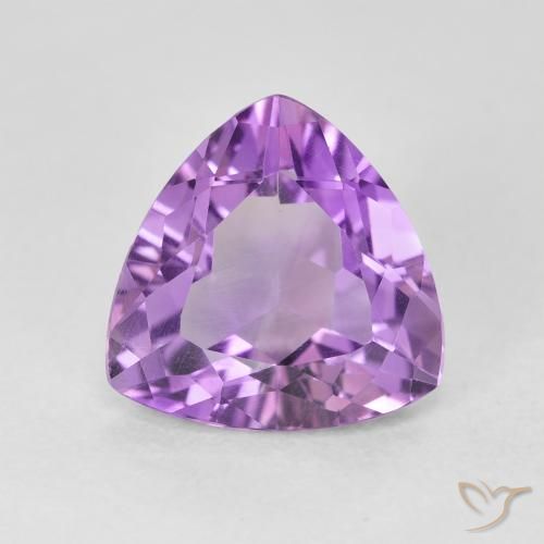 2.83ct 자연스러운 분홍빛이 도는 보라색 자수정, 일조, VVS-VS
