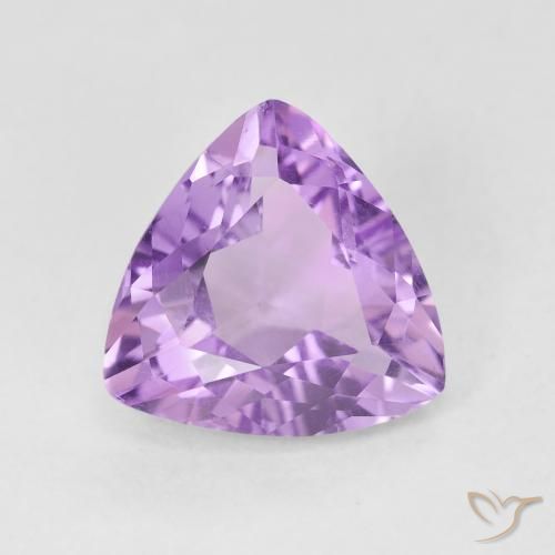 2.68ct 자연스러운 미디엄 핑크 바이올렛 자수정, 일조, VVS-VS