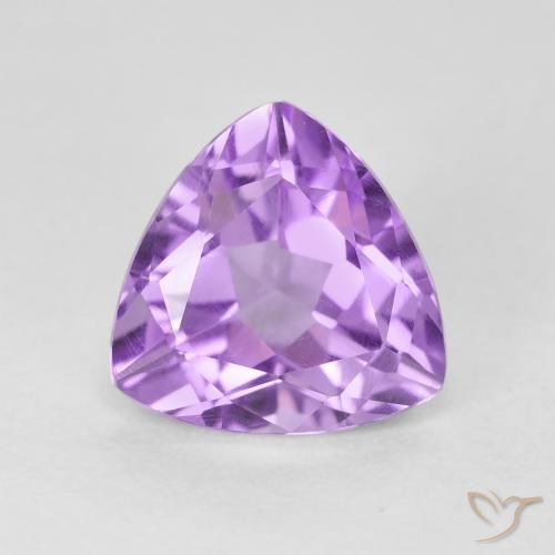 3.02ct 자연스러운 미디엄 바이올렛 자수정, 일조, VVS-VS