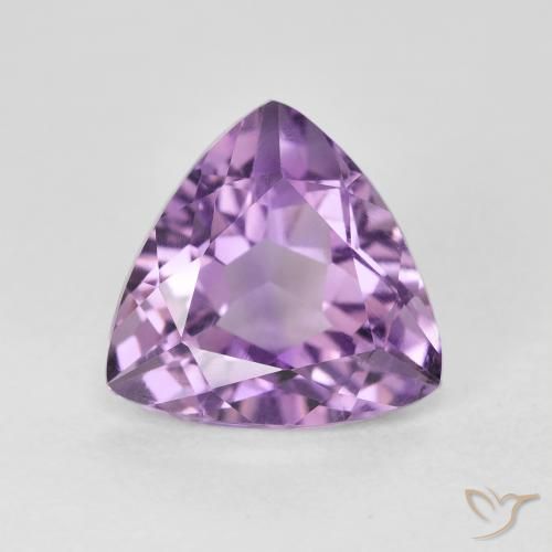 2.91ct 자연스러운 Medium Light Purplish-Violet 자수정, 일조, VVS-VS